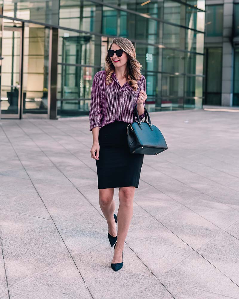 Outfit đơn giản mà thanh lịch cho quý cô công sở ngày lạnh