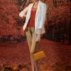 Áo blazer dài tay túi cơi White 5