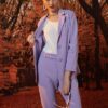 Áo khoác dài tay Lilac 3