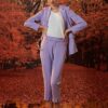 Áo khoác dài tay Lilac 5