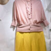 Áo cardigan len Pink 2