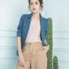 Quần ống côn Beige 1