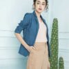 Quần ống côn Beige 3