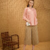 Quần can gấu Brown Stripe 4