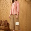 Quần can gấu Brown Stripe 2