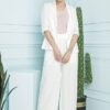 Quần suông ống rộng White 2