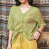 Quần xẻ gấu, cạp chun sau Yellow 3