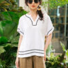 Quần xẻ gấu có moi Brown 2