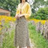 Áo sơ mi nữ cổ tàu Yellow 1