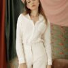 Áo sơ mi dài tay túi ngực White 5