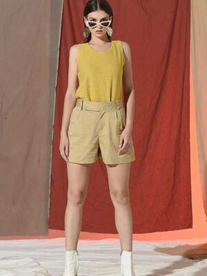 Áo len gile Yellow 2