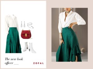 Mix & match để áo sơ mi công sở không “đơn điệu”