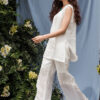 Quần suông ống rộng White 1