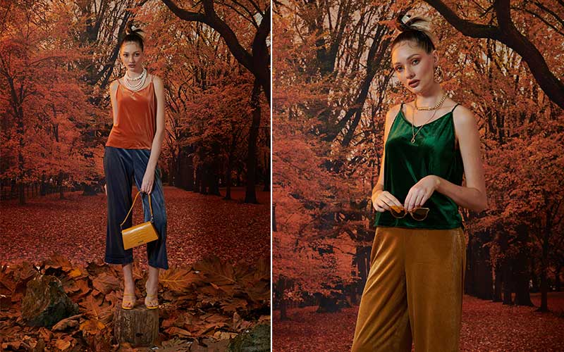 Những tips phối đồ với kiểu quần nhung