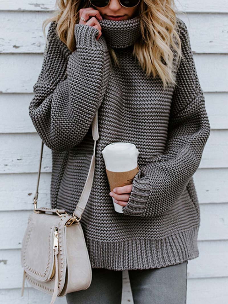 Xua tan đi cái lạnh ngày đông cùng áo len oversize