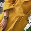 Áo khoác dạ cổ 2 ve túi ốp Yellow 4
