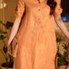 Váy đầm cổ đức dáng A Orange 4