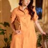 Váy đầm cổ đức dáng A Orange 5