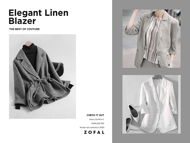Lý do thuyết phục để blazer vải linen trở thành item "must have" của chị em
