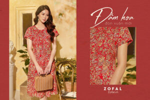 Lựa chọn váy đầm thiết kế hoạ tiết Floral đón xuân mới