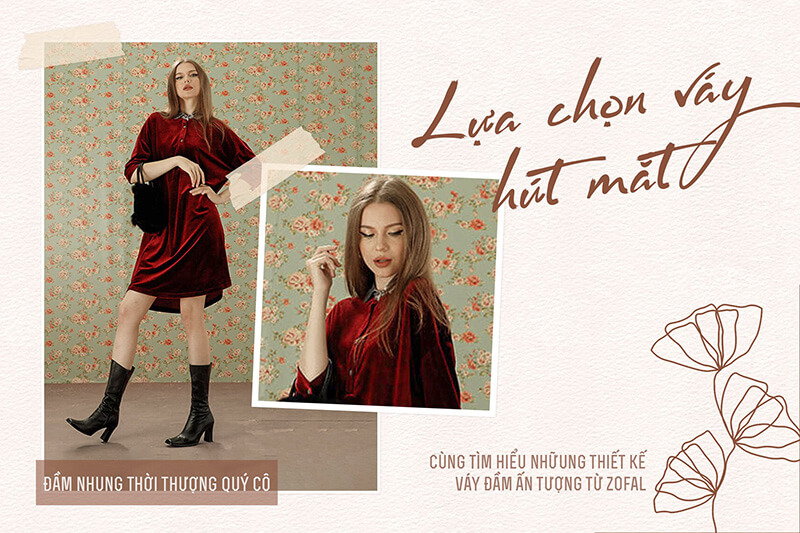 Tạo điểm nhấn thu hút cho những thiết kế váy liền thật thu hút
