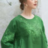 Áo babydoll thêu ngực Green 3