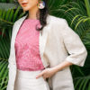 Áo blazer túi ốp Natural 2