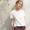 Chân váy 2 túi cài khuy trước Plum 2
