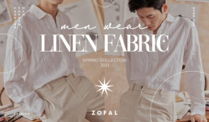 Vải linen cho trang phục nam