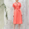 Váy đầm cổ Y rút eo Coral 1