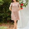 Váy đầm hoa dúm ngực Floral 2