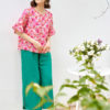 Áo sơ mi hoa bèo tay Floral 3