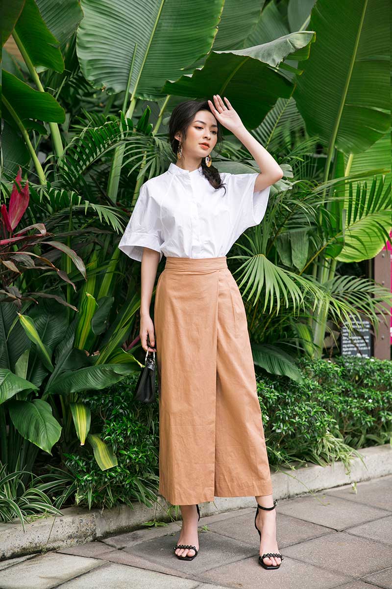 Thiết kế quần này được cho là vô cùng thích hợp với các nàng công sở vì sự sang trọng, lịch sự