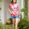 Áo sơ mi hoa cổ tàu Floral 2