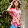 Áo sơ mi hoa cổ tàu Floral 3