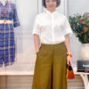 Áo sơ mi nữ cổ tàu White 1