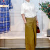Áo sơ mi nữ cổ tàu White 3
