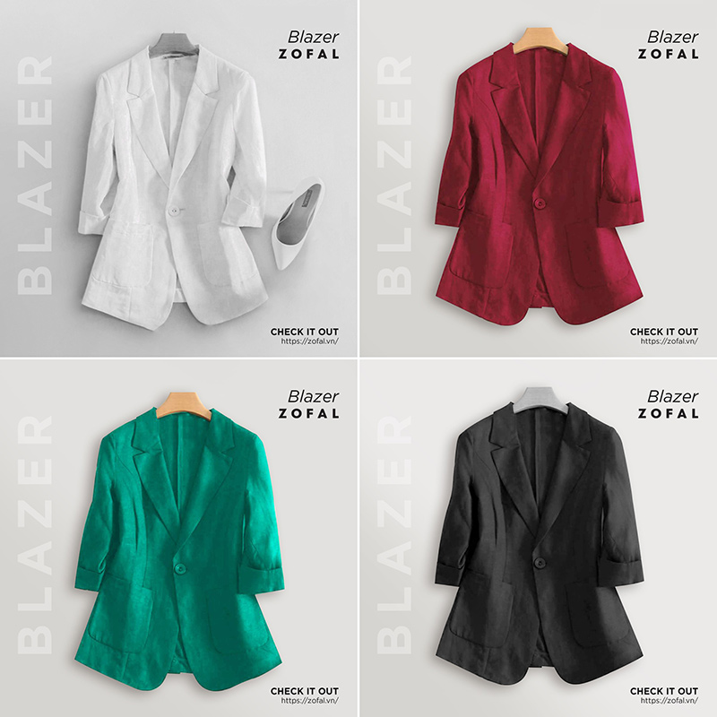 Tham khảo những màu sắc phù hợp cho mùa Thu trong những mẫu áo blazer mới nhất
