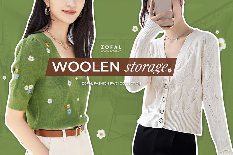 bảo quản vải len
