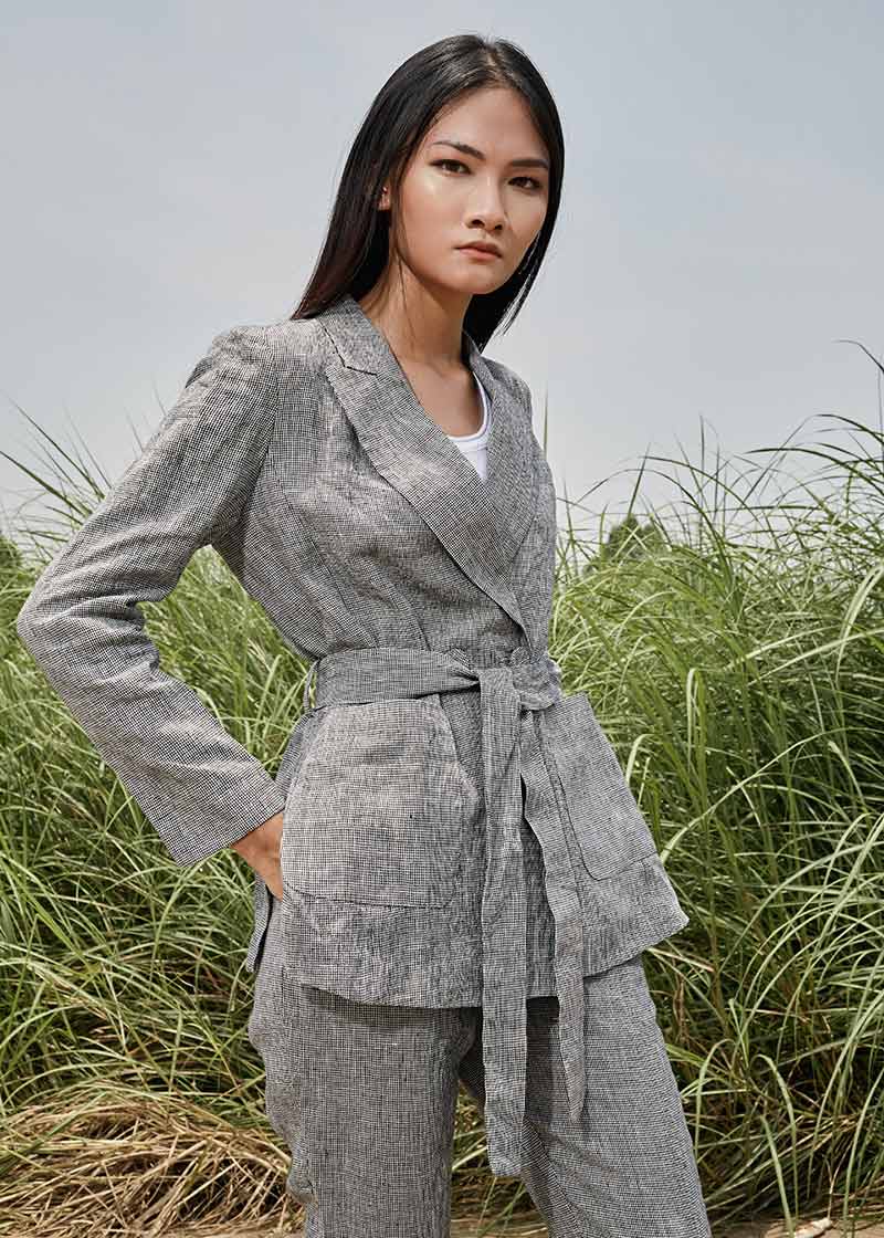 mix đồ với suit nữ