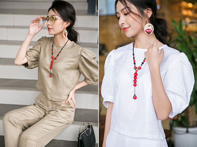 mix & match với áo sơ mi