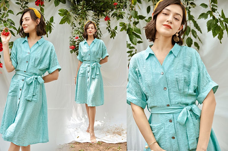kiểu dáng đầm cuốn hút