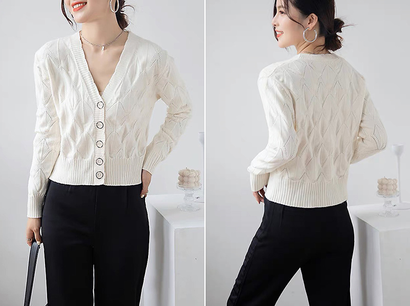 phối đồ với áo cardigan