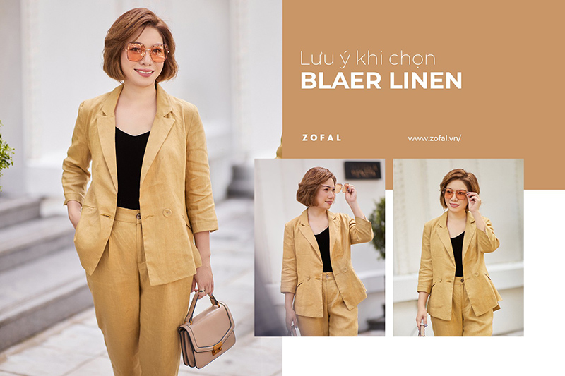 linen blazer