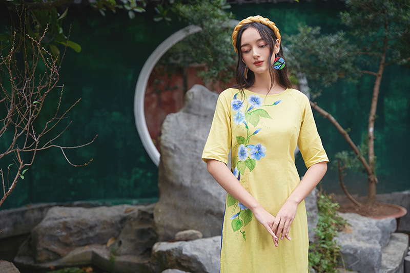 màu vàng lựa chọn cả sự thanh tân