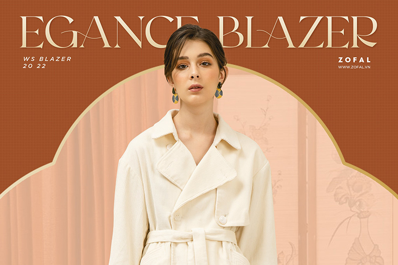 blazer trang nhã đón tết