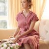 Váy đầm cổ đức bổ trụ Rose 3
