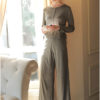 Áo cotton dài tay rút dây 2 bên sườn Dark Grey 4