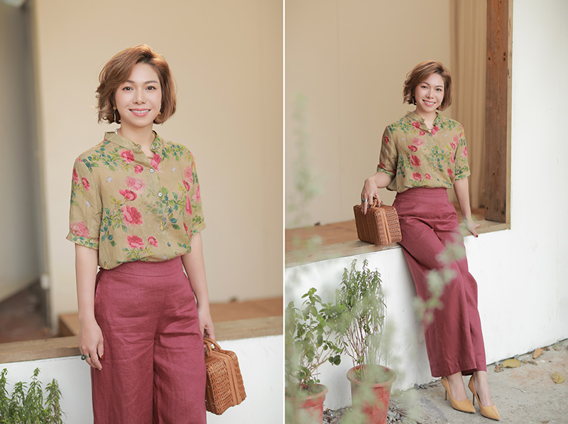 áo sơ mi cổ tàu