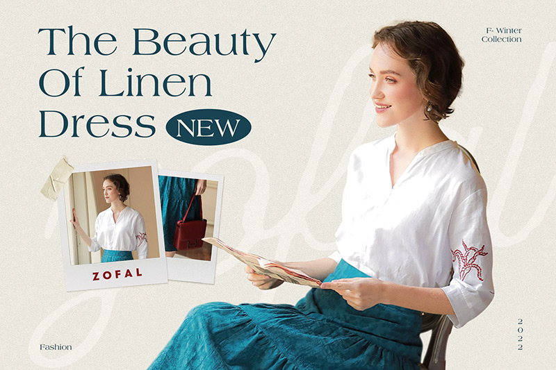 trang phục chất liệu linen